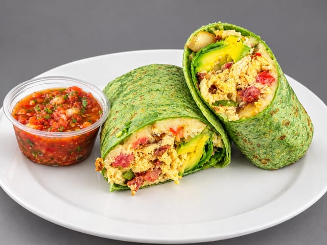 California breakfast wrap.