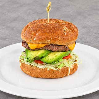 Avocado And Cheese Burger