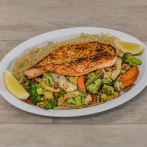 SALMON PLATE